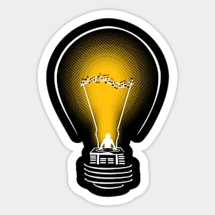 Sound Bulb Sticker